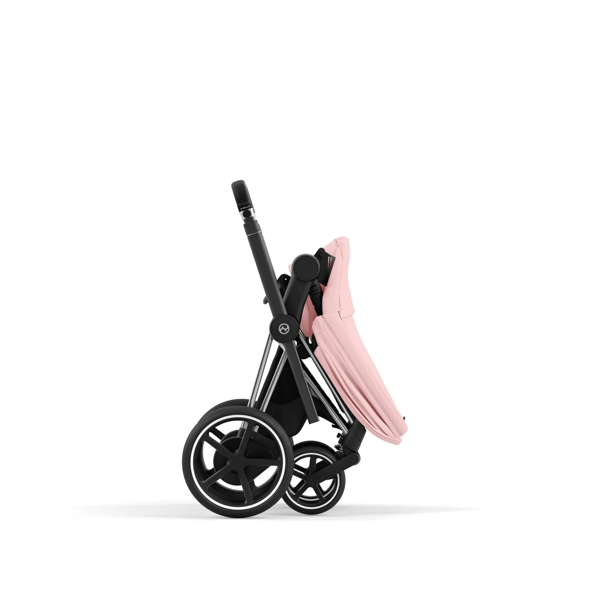Cybex e-Priam Pram - Peach Pink
