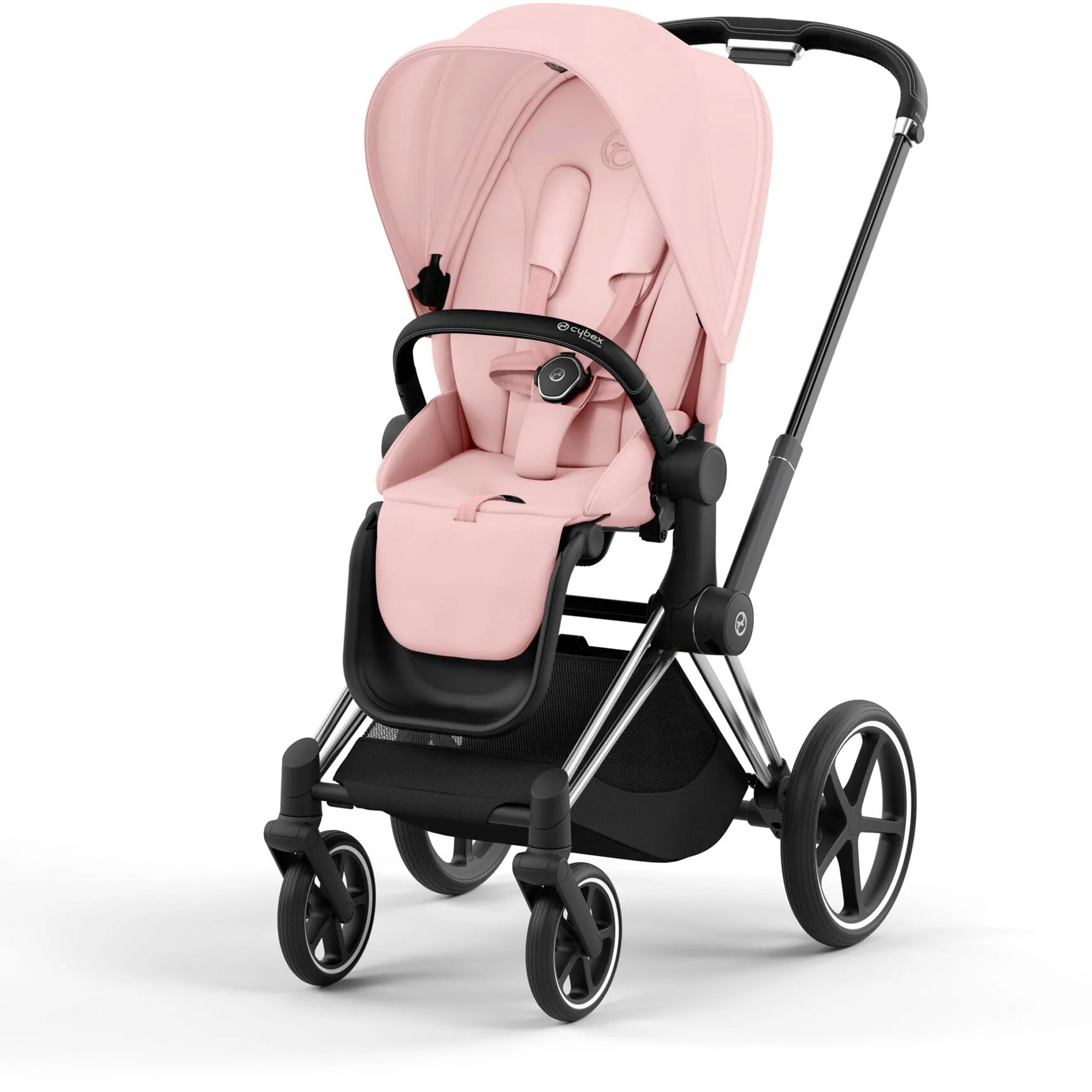 Cybex Priam Cloud T Travel System - Peach Pink