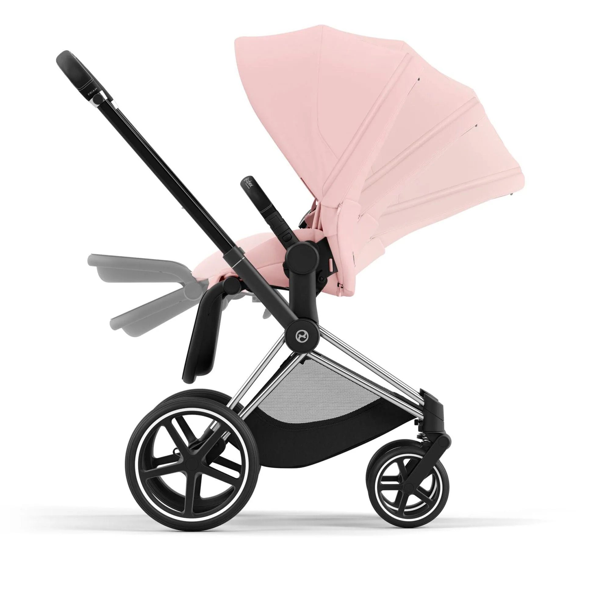 Cybex Priam Cloud T Travel System - Peach Pink