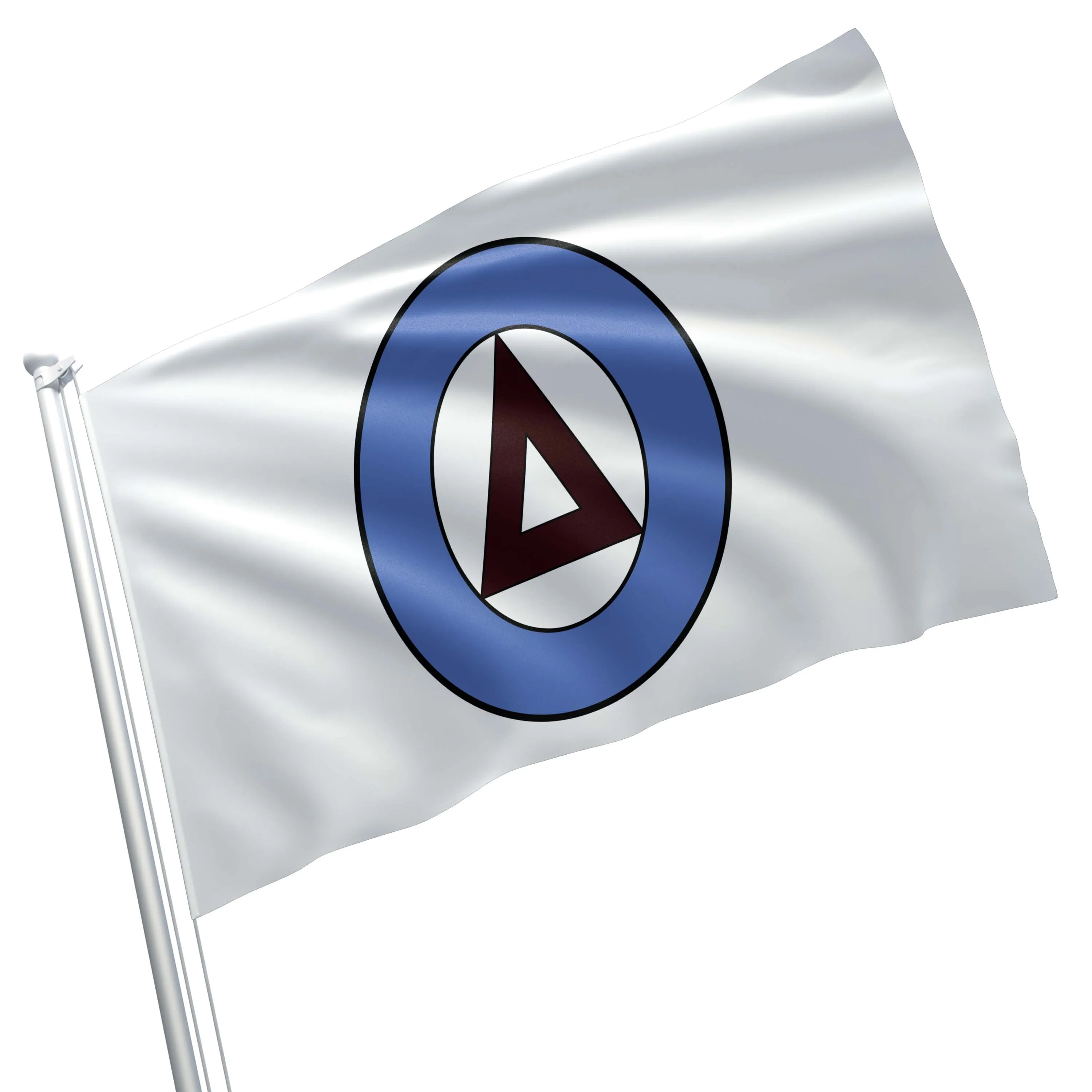 Democratic Army of Greece Flag Banner