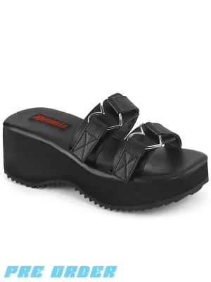 DEMONIA FLIP-12 - BLACK ✰ PRE ORDER ✰