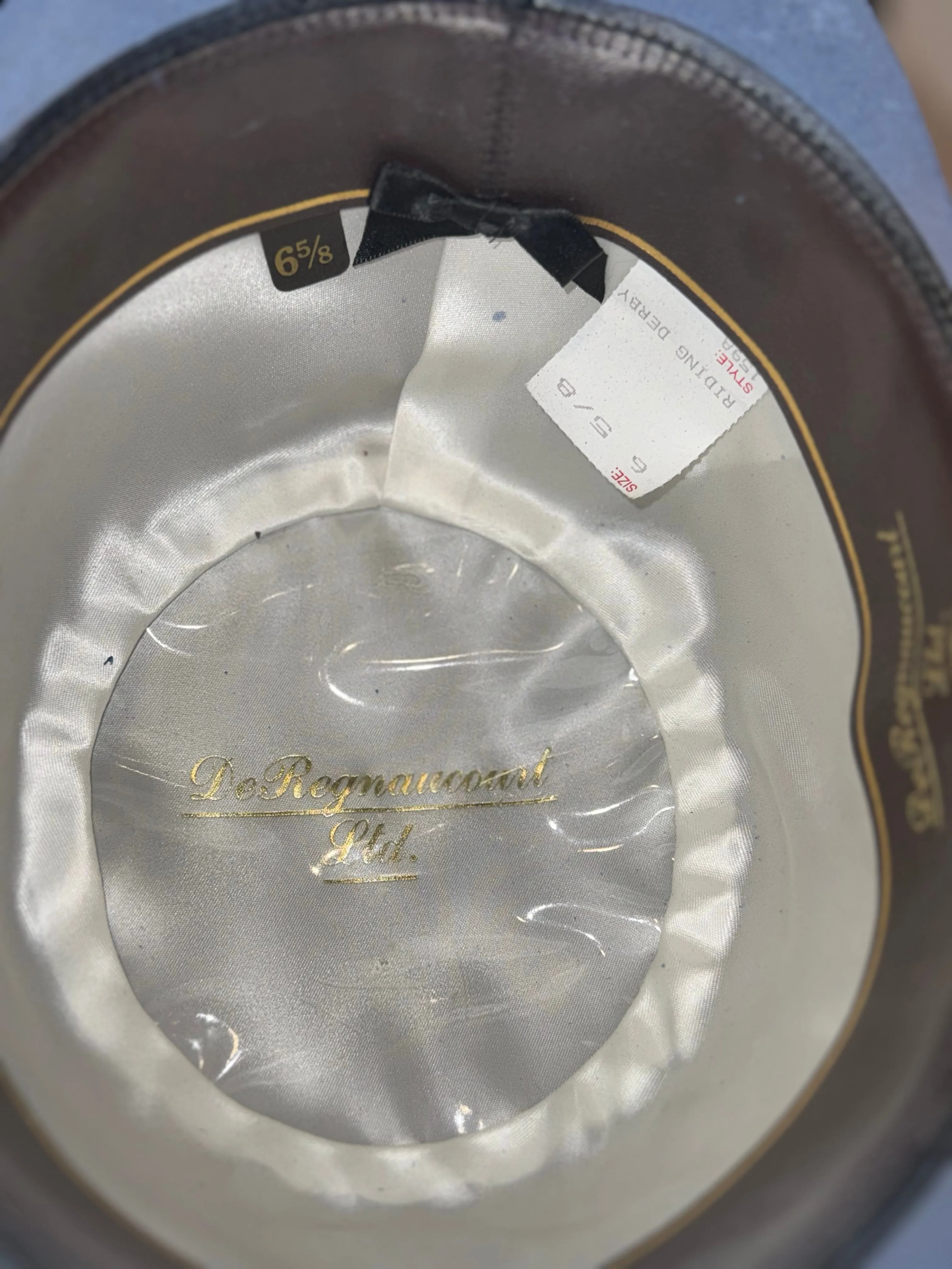 DeRegnaucourt, Custom Blue, 6 5/8 Derby
