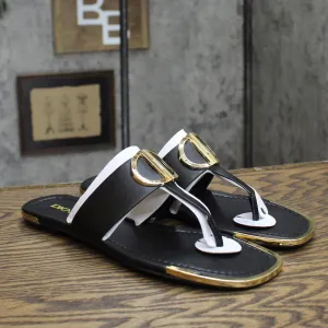 DKNY Women's Halcott Logo Sandals K4051669 Black 9.5M