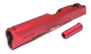 Dr. Black 5.1"Slides (Aluminum) Type 300 For TOKYO MARUI HI-CAPA5.1 - Red