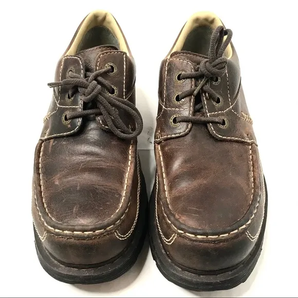 DR. DOC MARTENS BROOKLYN BROWN OXFORDS LACE UP 11M