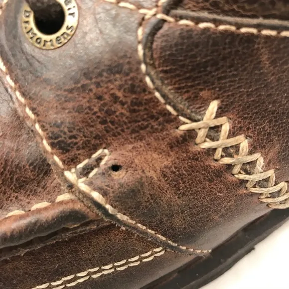 DR. DOC MARTENS BROOKLYN BROWN OXFORDS LACE UP 11M