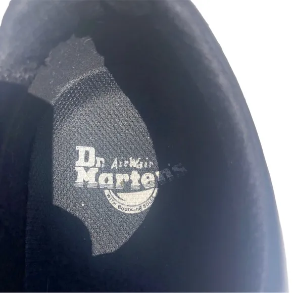 Dr Doc Martens Reeder Black Leather Lace Up Oxfords