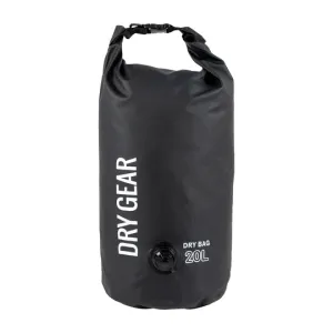 Dry Gear Waterproof Outdoor Travel Bag - 20L Day Pak || Black