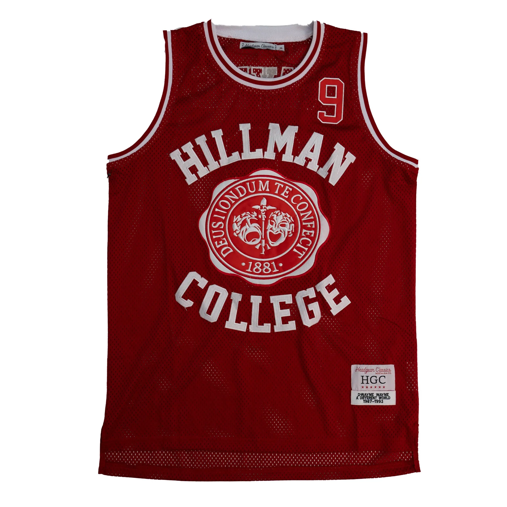 DWAYNE WAYNE BASKETBALL JERSEY RED