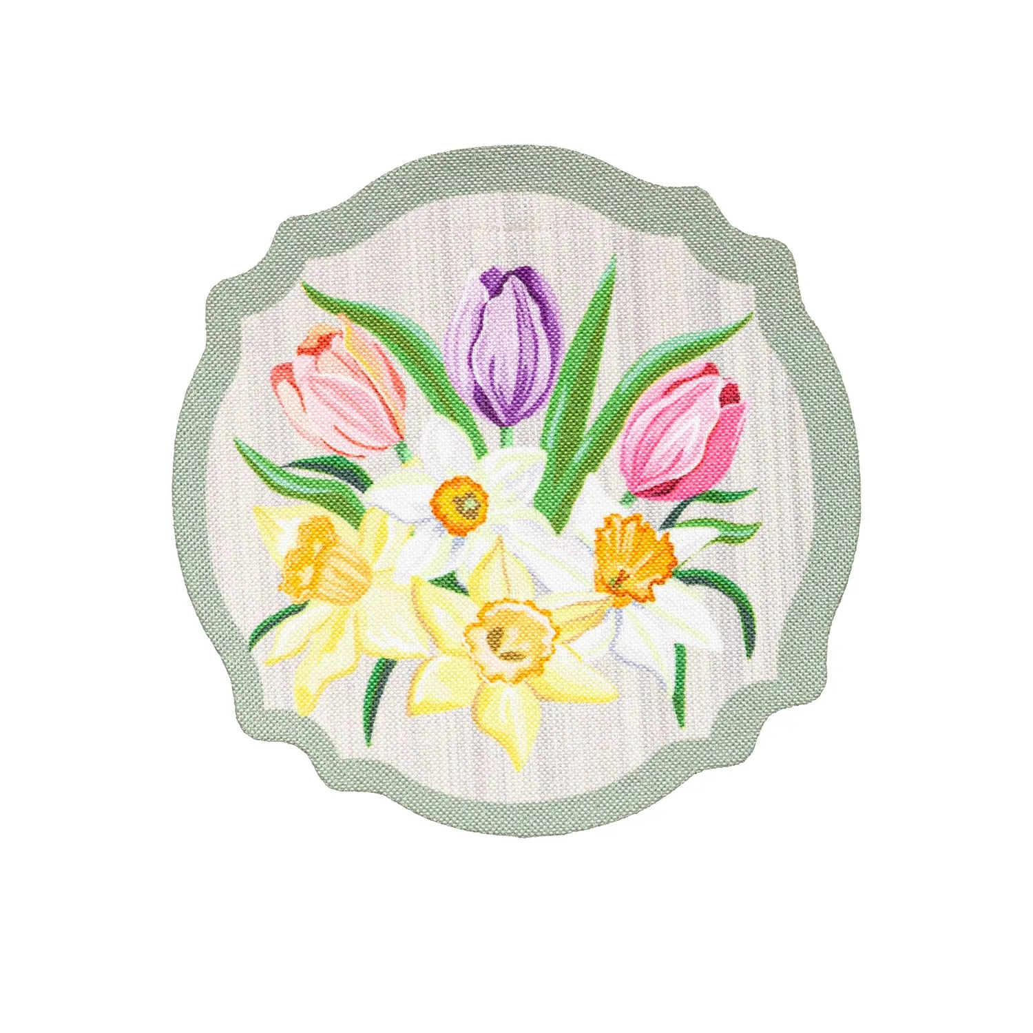 Easter Blessings Mailbox Saddle with Magnetic Mailbox Door Décor Set,56835s