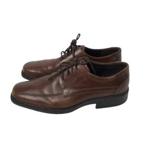 ECCO Men's  Leather Bike Toe Tie Oxfords, Mens 43 US 9.5
