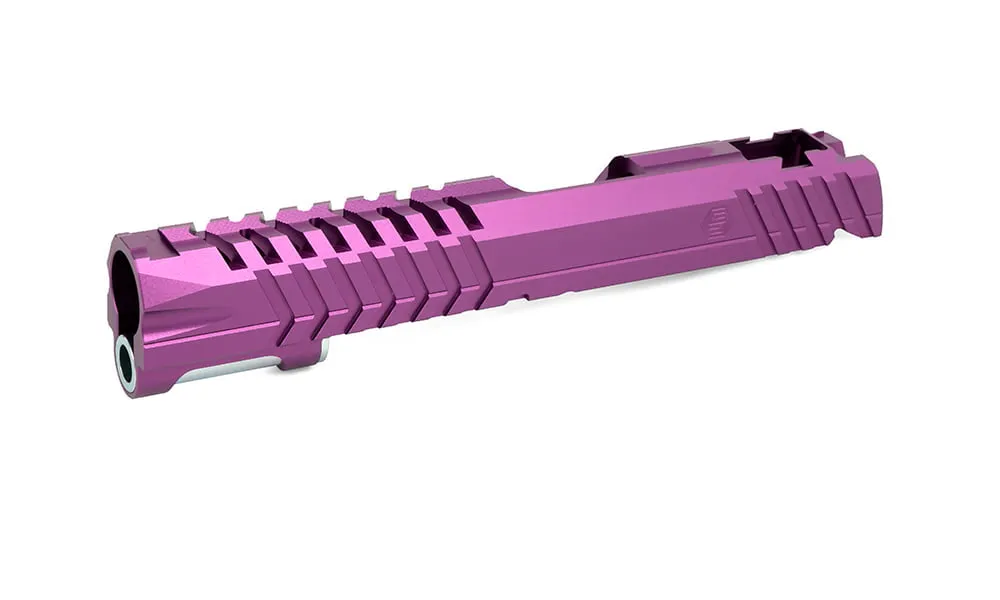 EDGE Custom “MAX” Aluminum Standard Slide for Hi-CAPA/1911 (Purple)