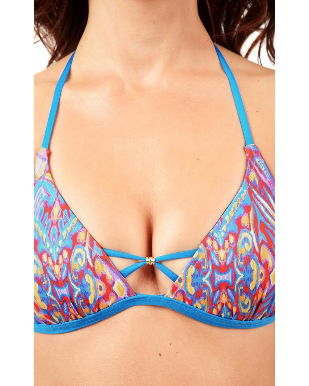 Envy Push Up ® Strappy String Bikini Top & Reversible Bottom