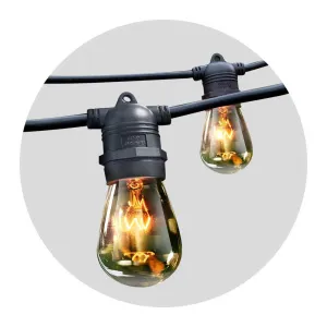 Festoon String Lights Christmas Bulbs Party Wedding Garden Party 20m