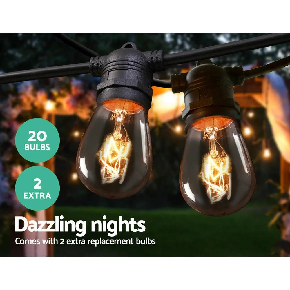 Festoon String Lights Christmas Bulbs Party Wedding Garden Party 20m