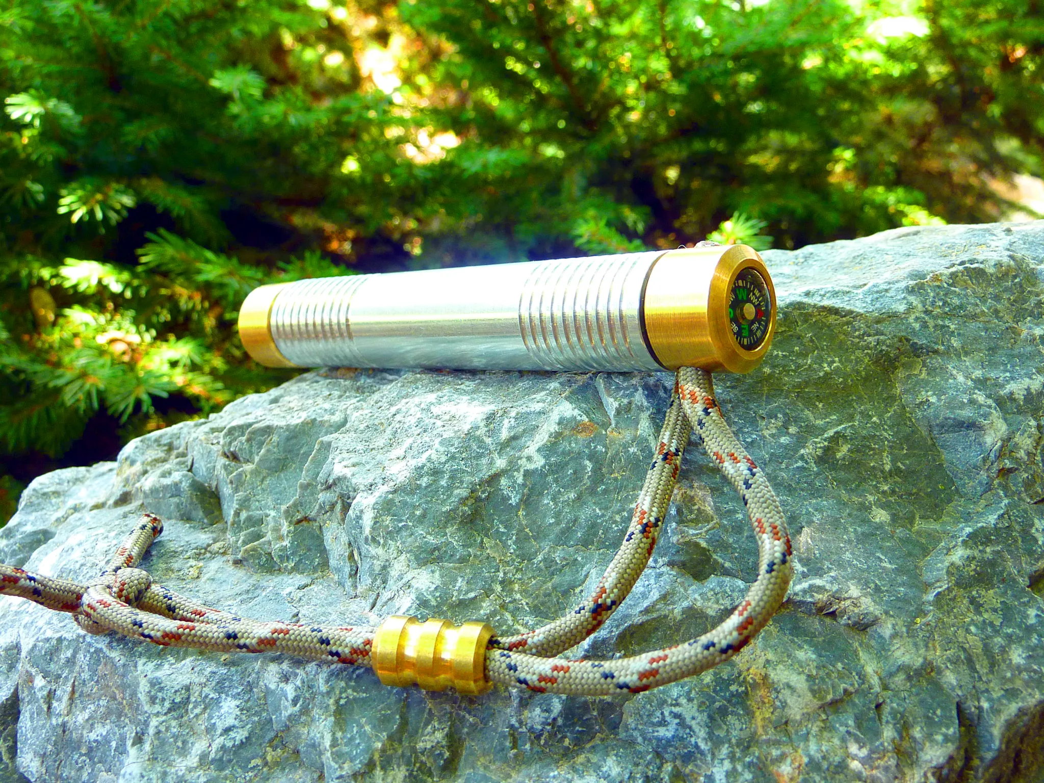 Fire Piston - Aluminum and Brass