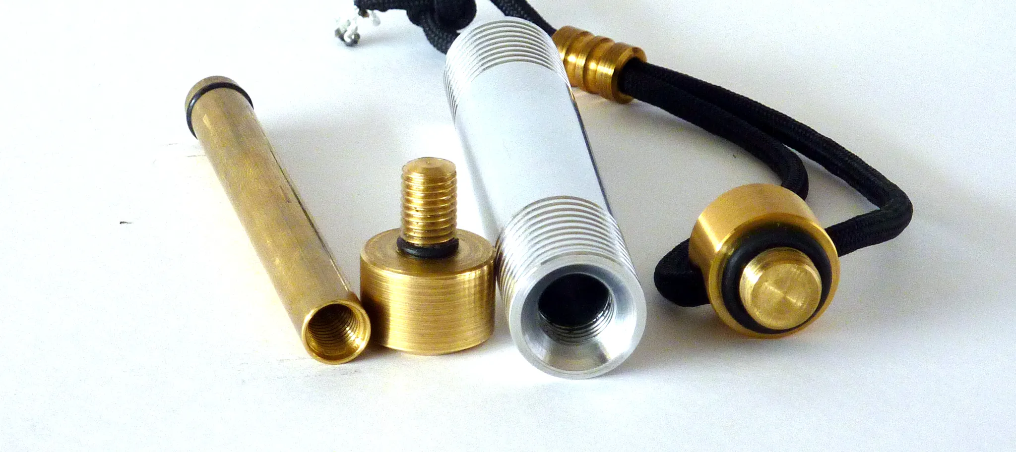 Fire Piston - Aluminum and Brass