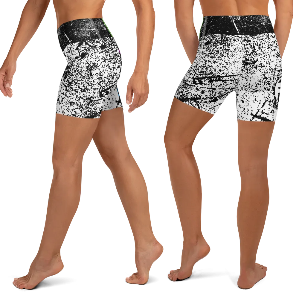 Fit Bitch - Yoga Shorts - Pollocks