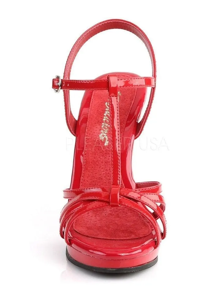 FLAIR-420 Sandal | Red Patent