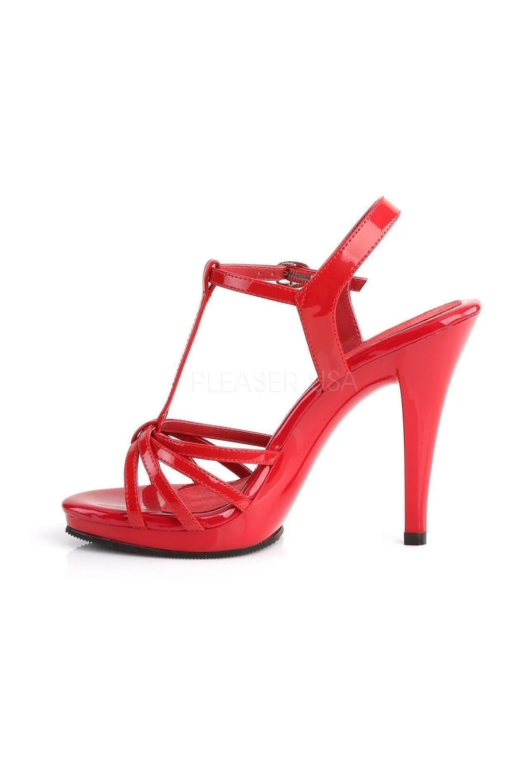 FLAIR-420 Sandal | Red Patent