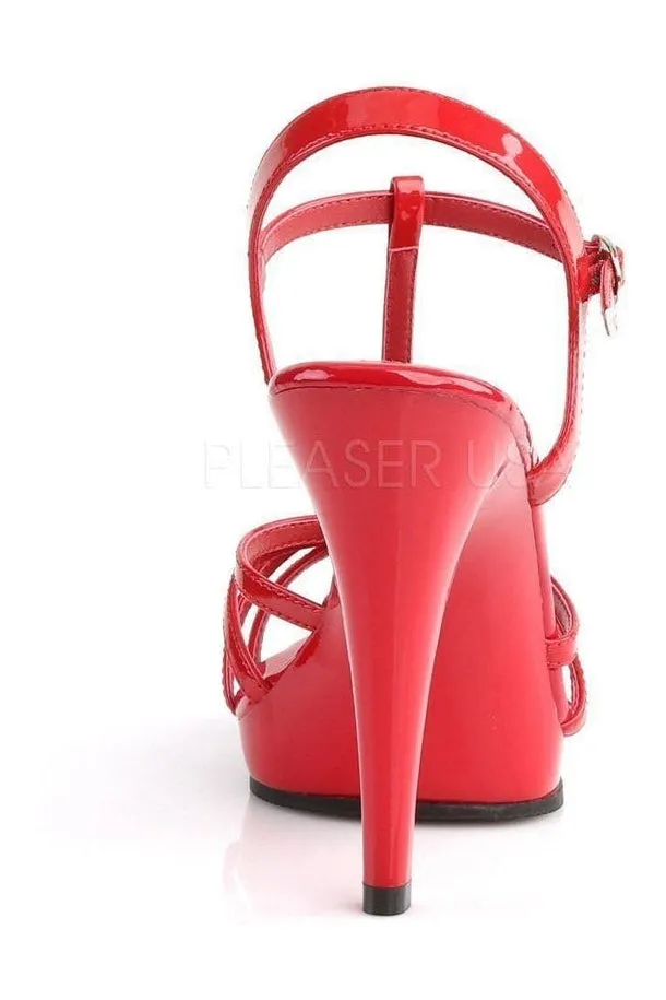 FLAIR-420 Sandal | Red Patent