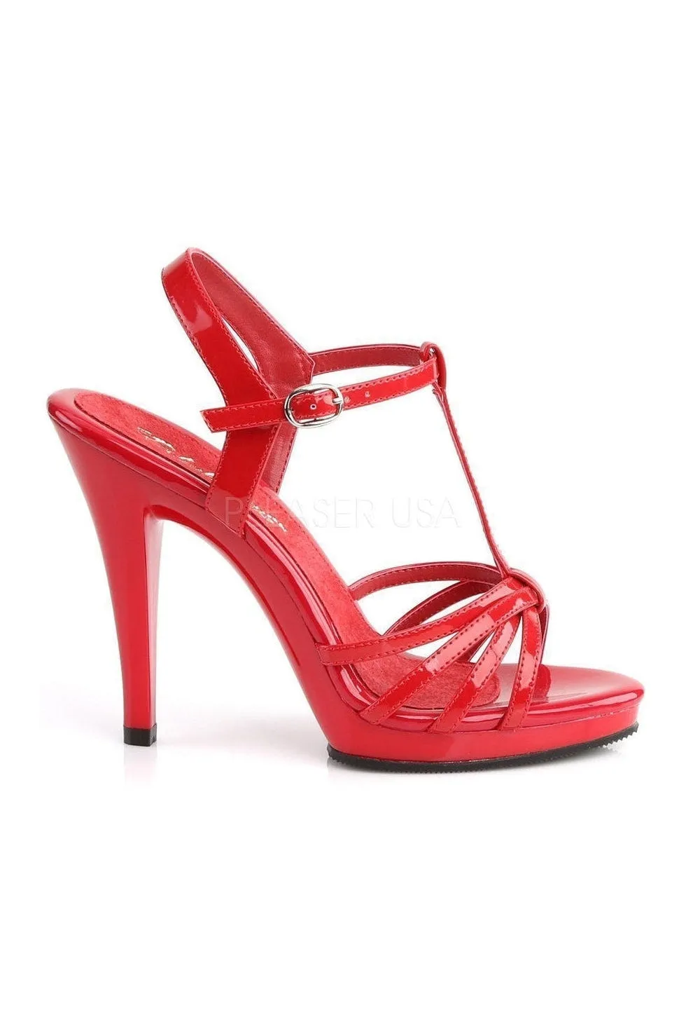 FLAIR-420 Sandal | Red Patent