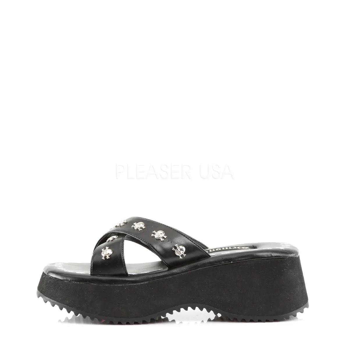 FLIP-05  Black Vegan Leather