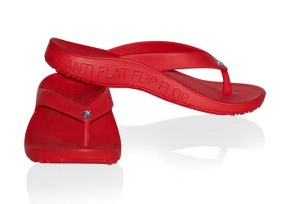 FLOPEDS | S3 |  Solitaire Chilli Red