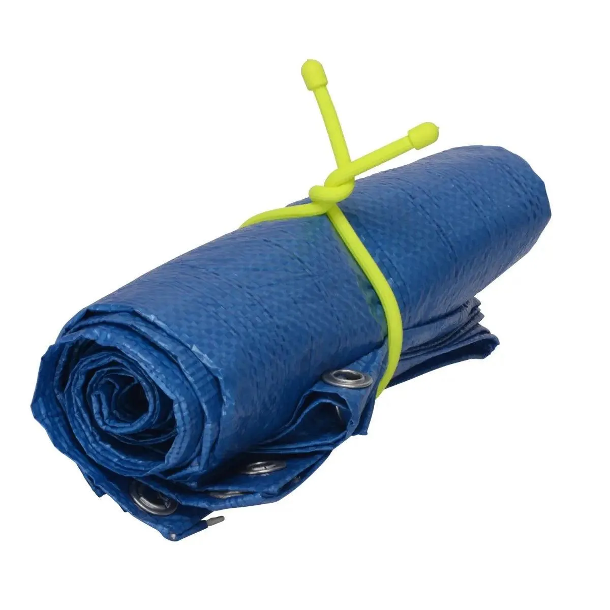 GEAR TIE REUSABLE RUBBER TWIST TIE(TM) (2pcs), Yellow NEON - length 12"
