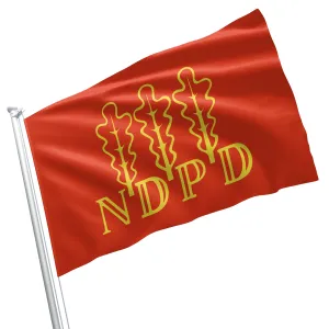 German Democratic Republic National-Demokratische Partei Deutschlands Flag Banner