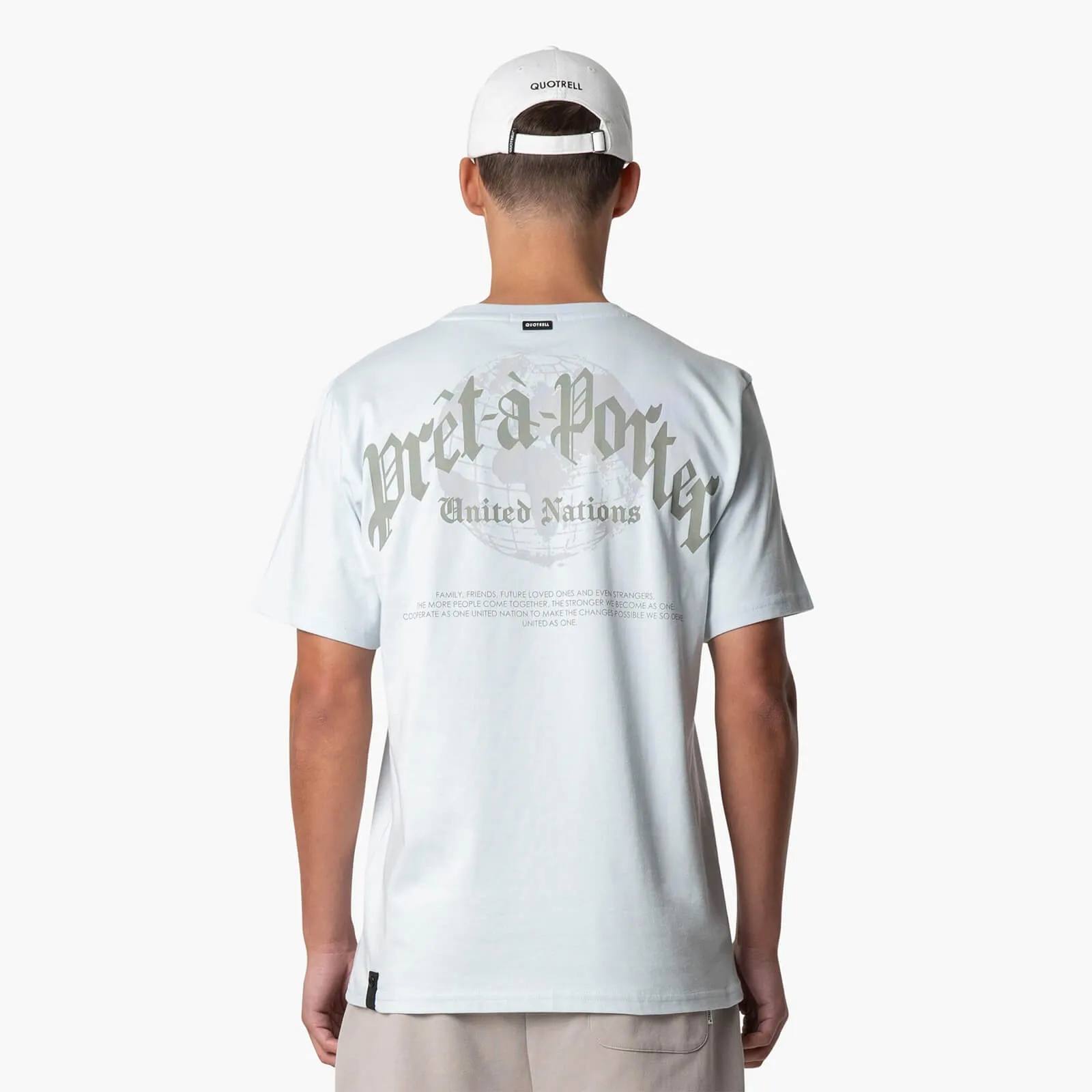 GLOBAL UNITY T-SHIRT | LIGHT BLUE/GREY