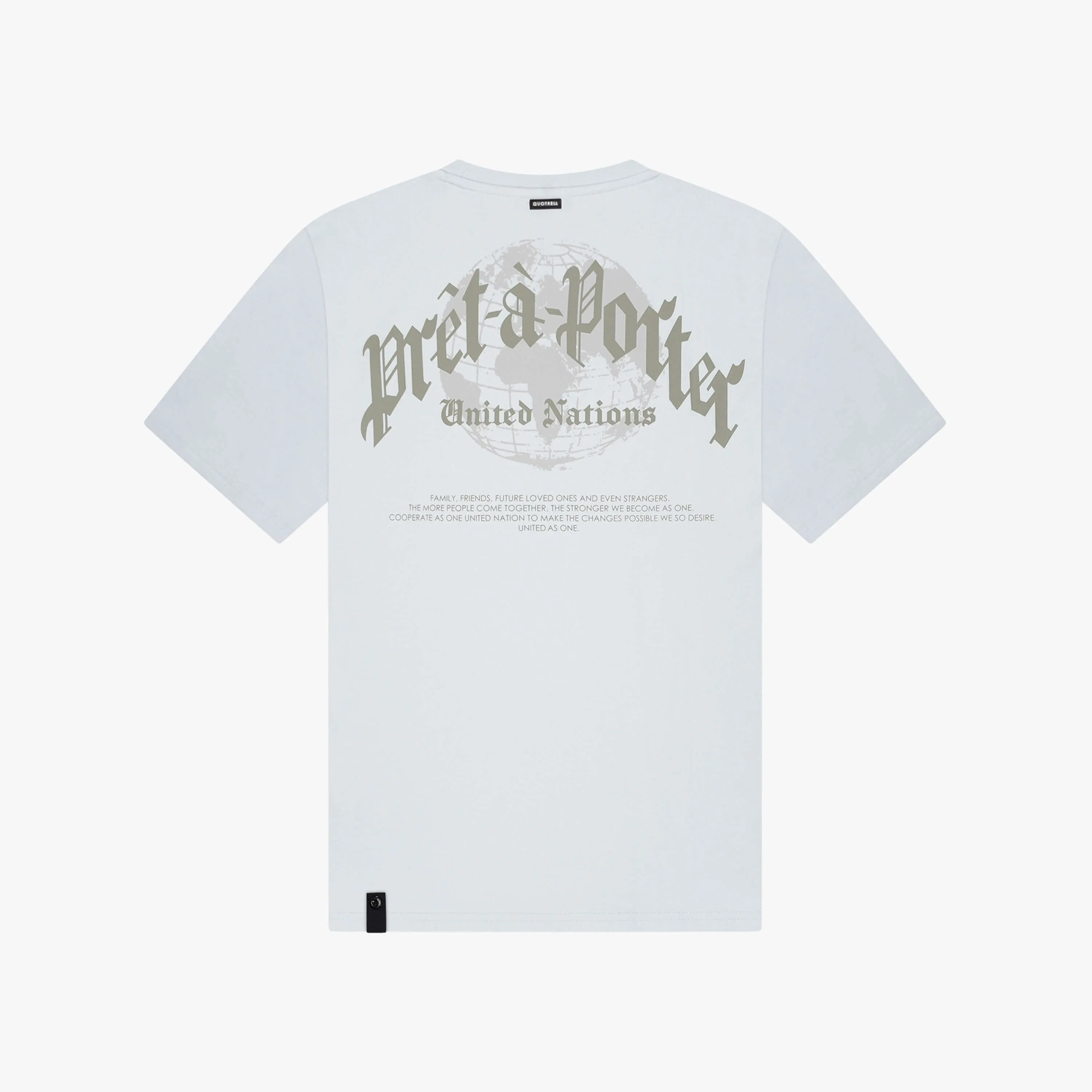 GLOBAL UNITY T-SHIRT | LIGHT BLUE/GREY