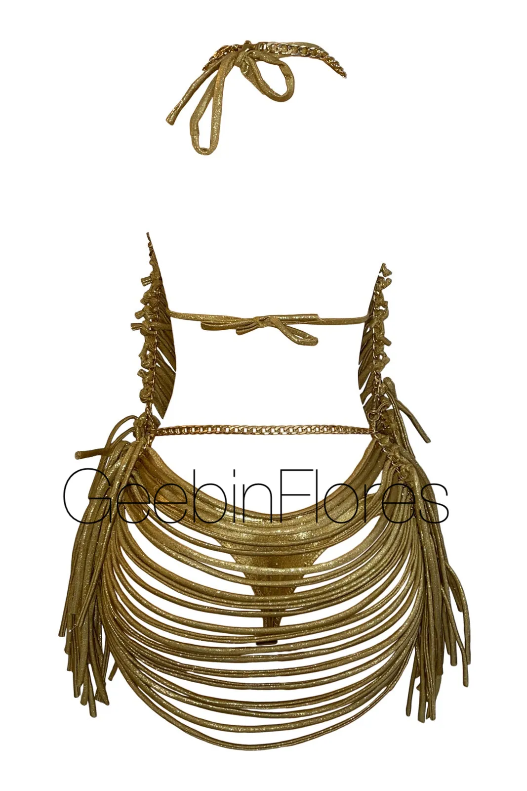 Gold Candela Dress (MADE TO ORDER)