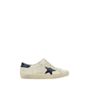 Golden Goose Super Star Men Ivory Sneakers Leather Casual Trainer Shoes Sz EU 46