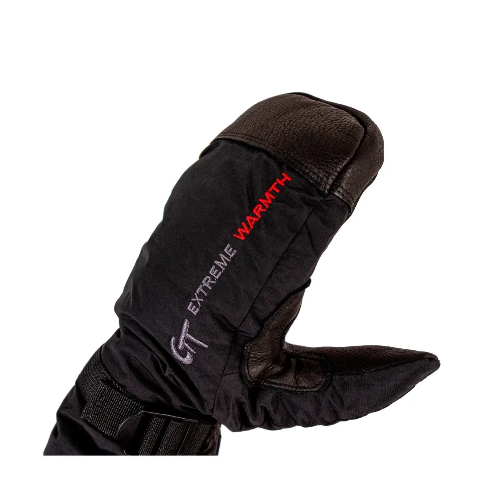 Green Trail Deer skin Mitts