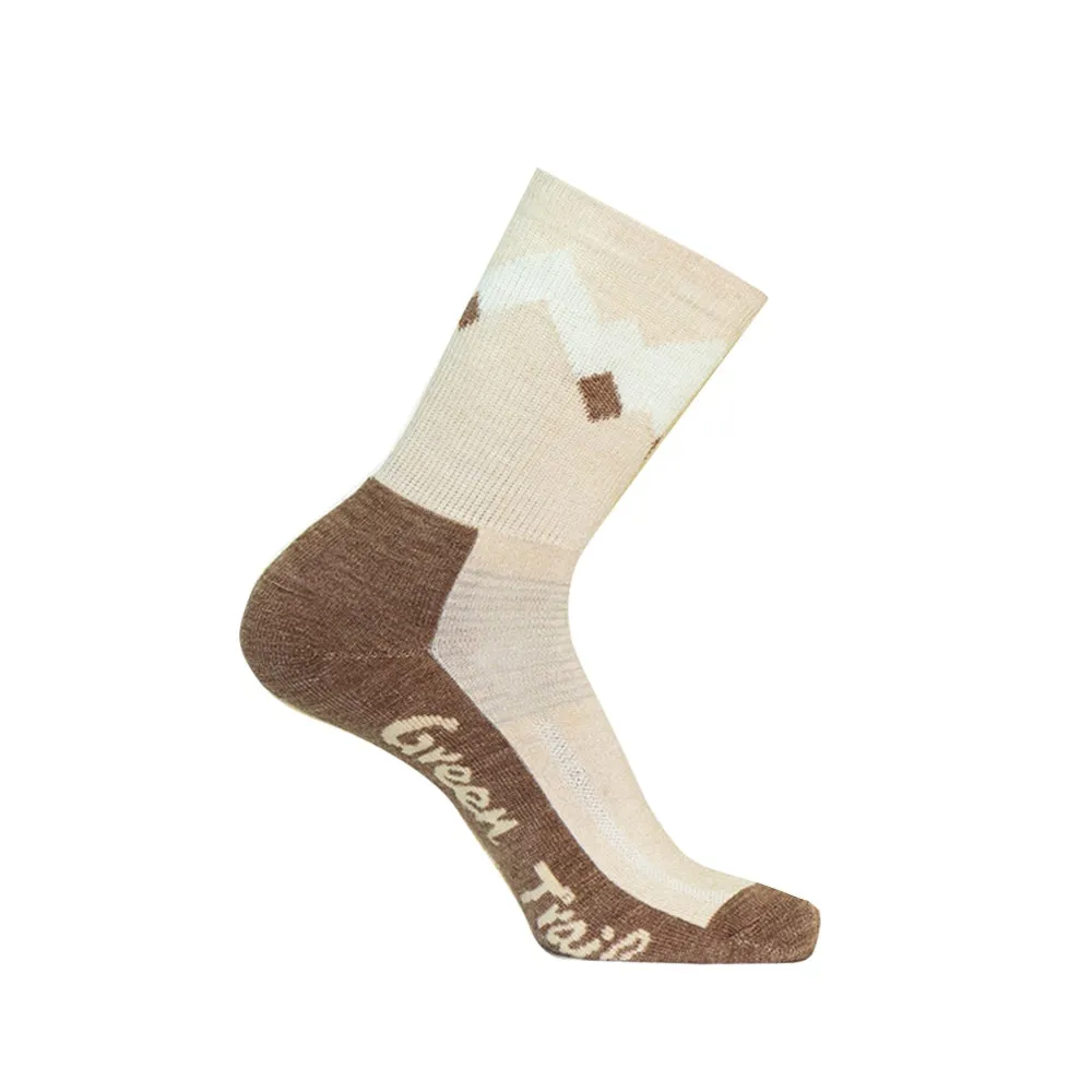 Green Trail Merino Socks