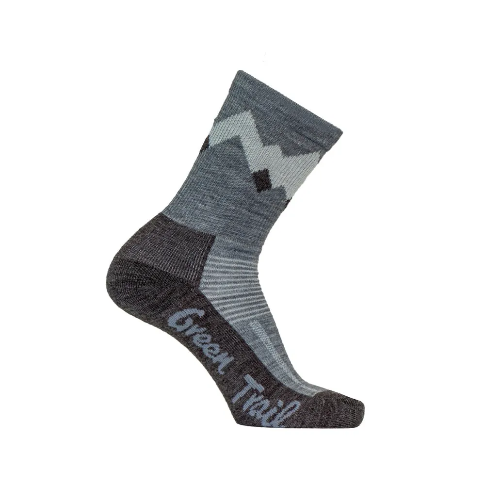 Green Trail Merino Socks