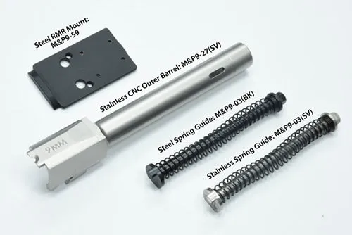 Guarder Aluminum CNC Slide for MARUI M&P9L (Performance Center/Black)