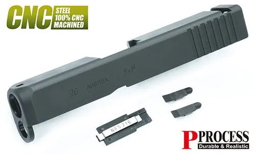 Guarder Steel CNC Slide for MARUI G26 Gen3 (Standard/Black) 2021 New Ver.