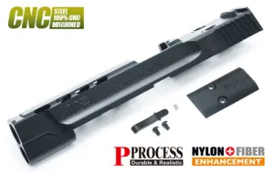 Guarder Steel CNC Slide for MARUI M&P9L (Performance Center/Black)