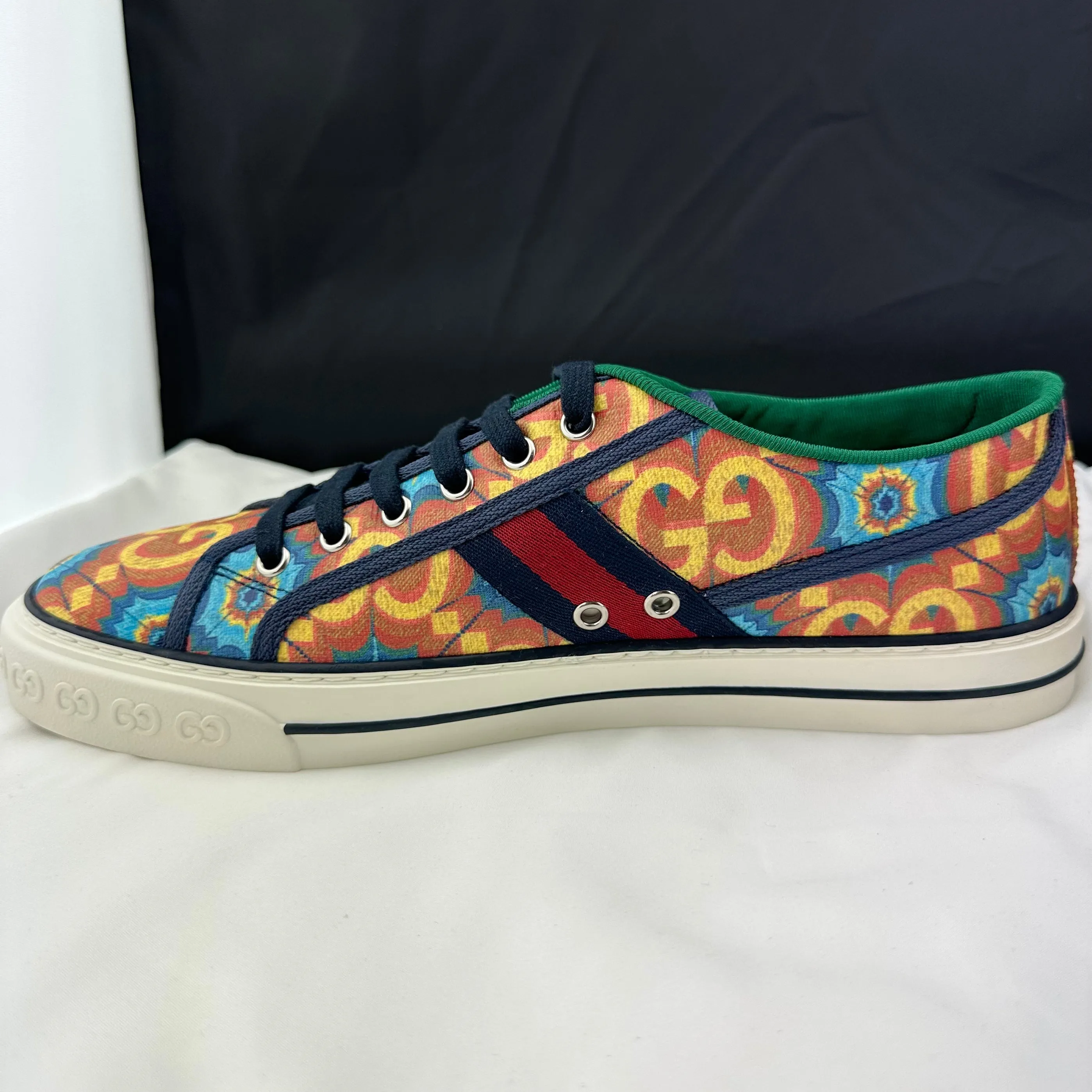 Gucci 100 Tennis 1977 Kaleidoscope Sneaker
