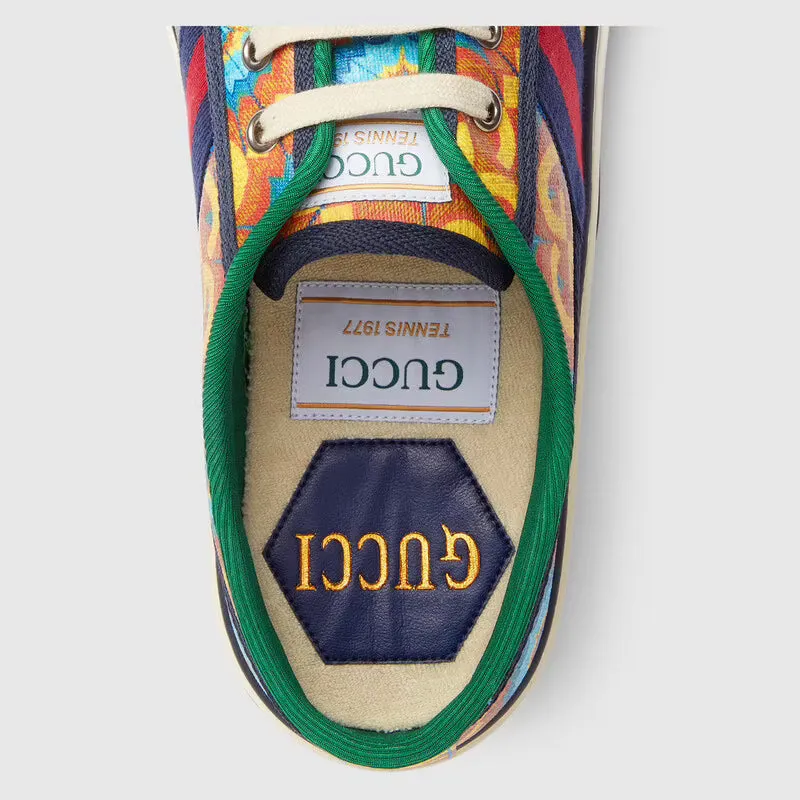 Gucci 100 Tennis 1977 Kaleidoscope Sneaker