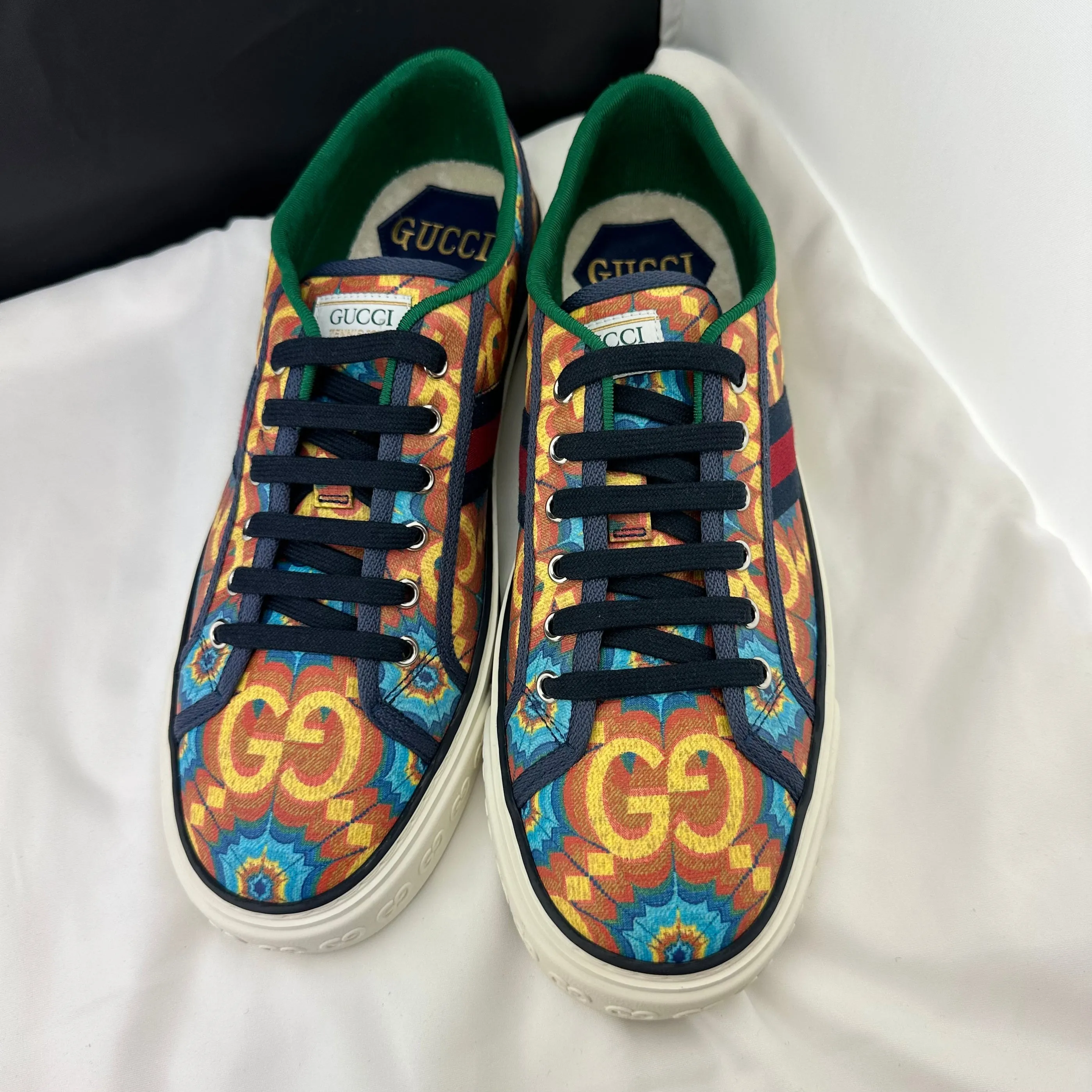 Gucci 100 Tennis 1977 Kaleidoscope Sneaker