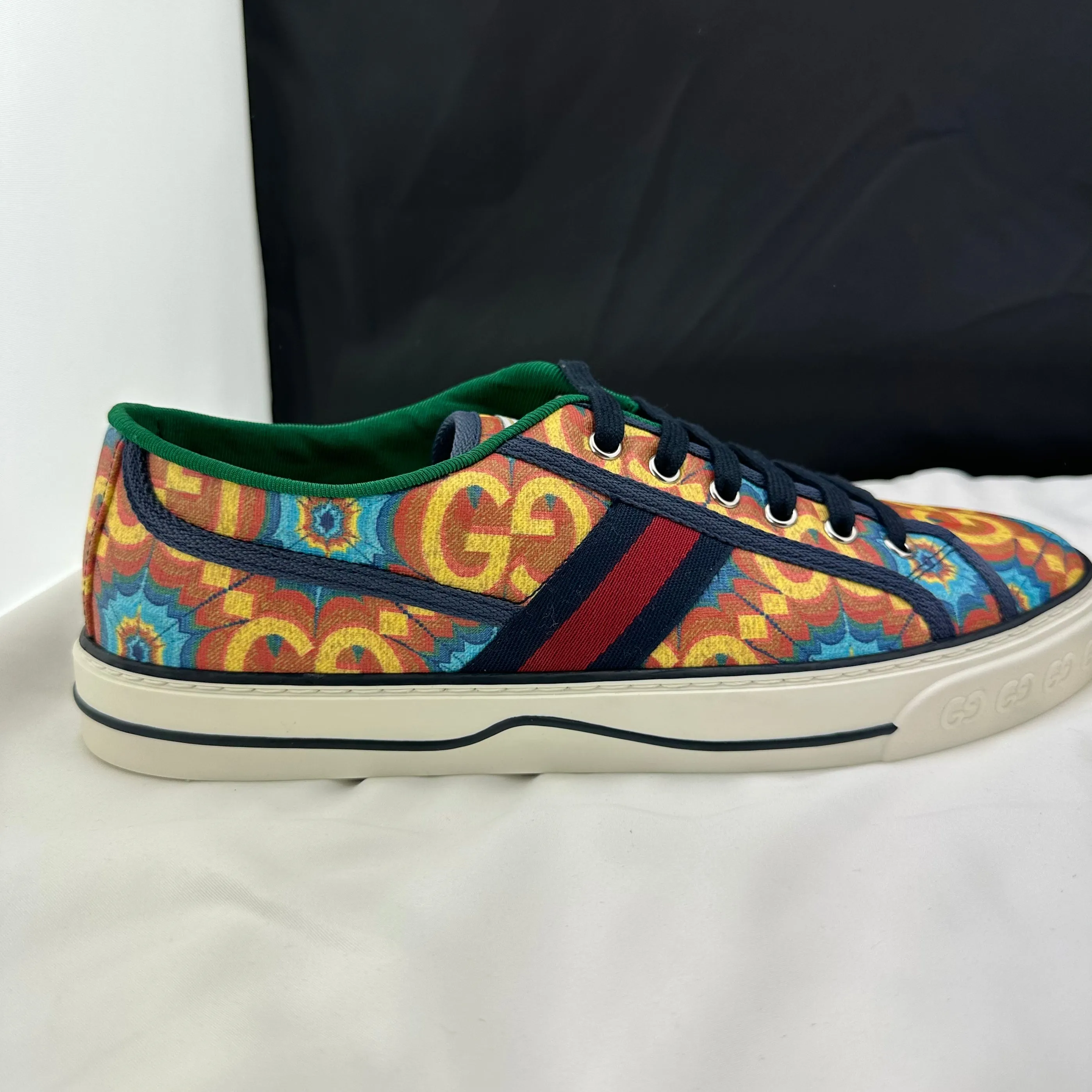 Gucci 100 Tennis 1977 Kaleidoscope Sneaker