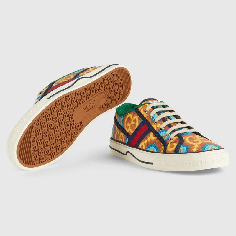 Gucci 100 Tennis 1977 Kaleidoscope Sneaker