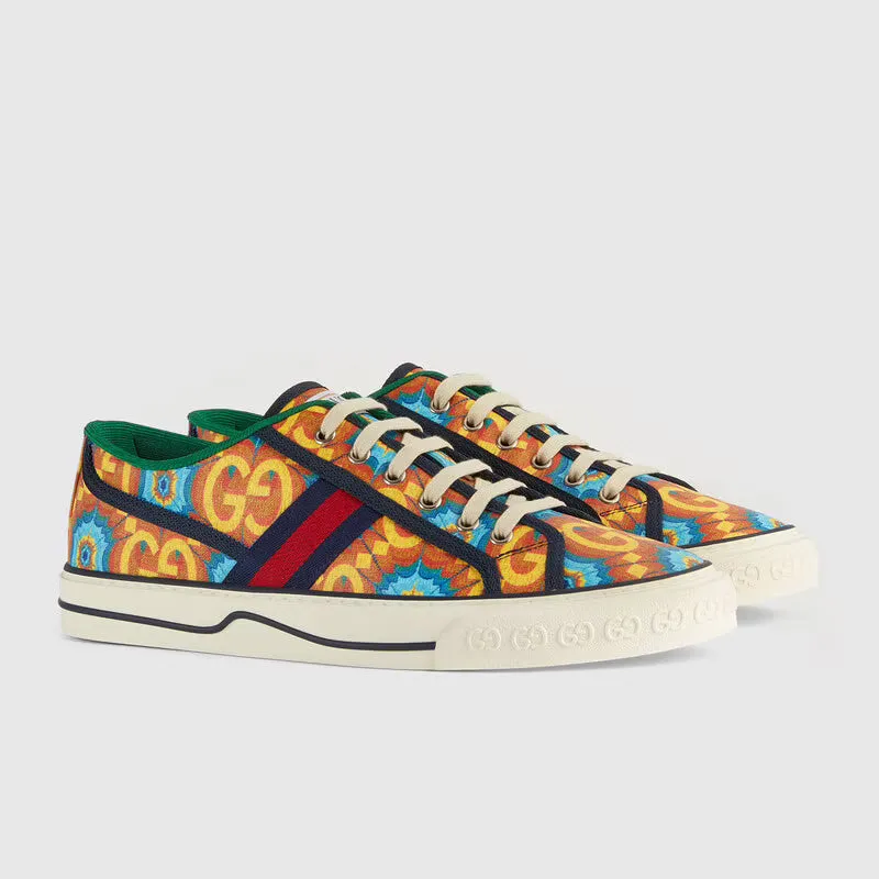 Gucci 100 Tennis 1977 Kaleidoscope Sneaker