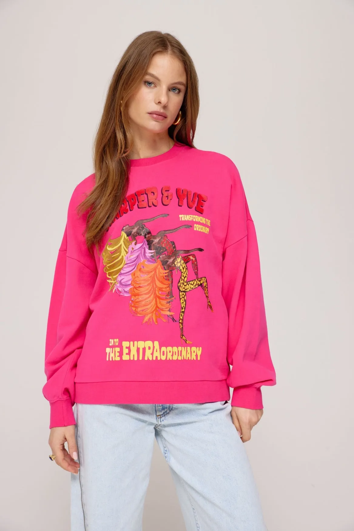 Harper & Yve Extraordinary sweater pink