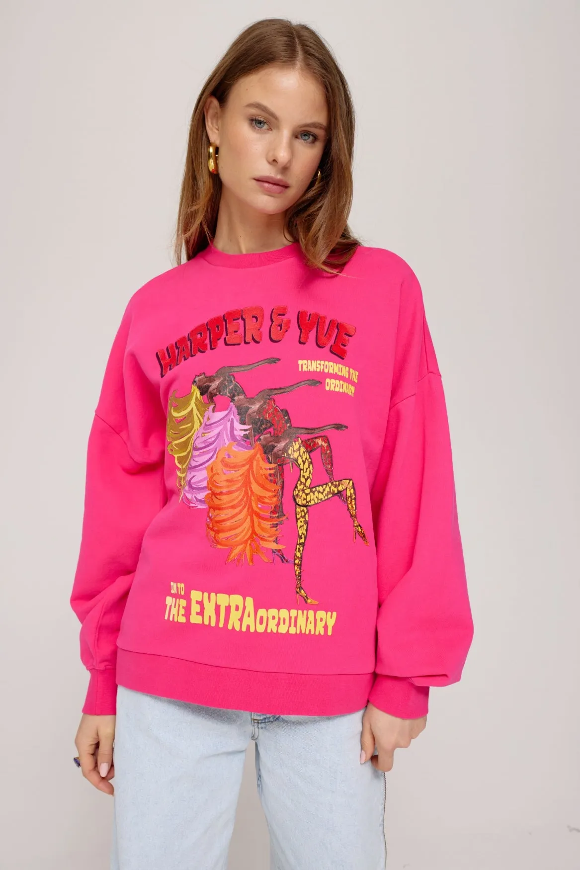 Harper & Yve Extraordinary sweater pink