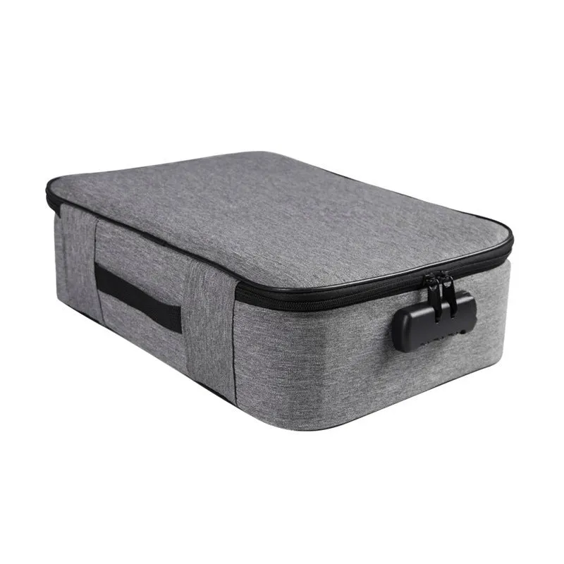 Homlly Multiple Layers Travel Document Bag with Lock