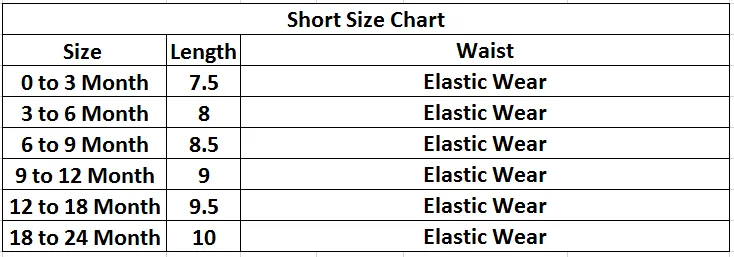 infant Baba Cotton Short Color Purple